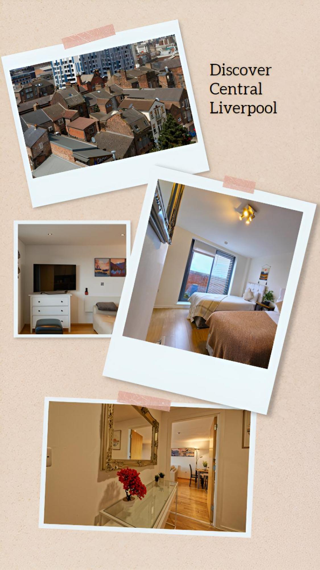 Sidemersey Livings- Convenient 1-Bedroom Flat With A View, Central Liverpool Exteriér fotografie